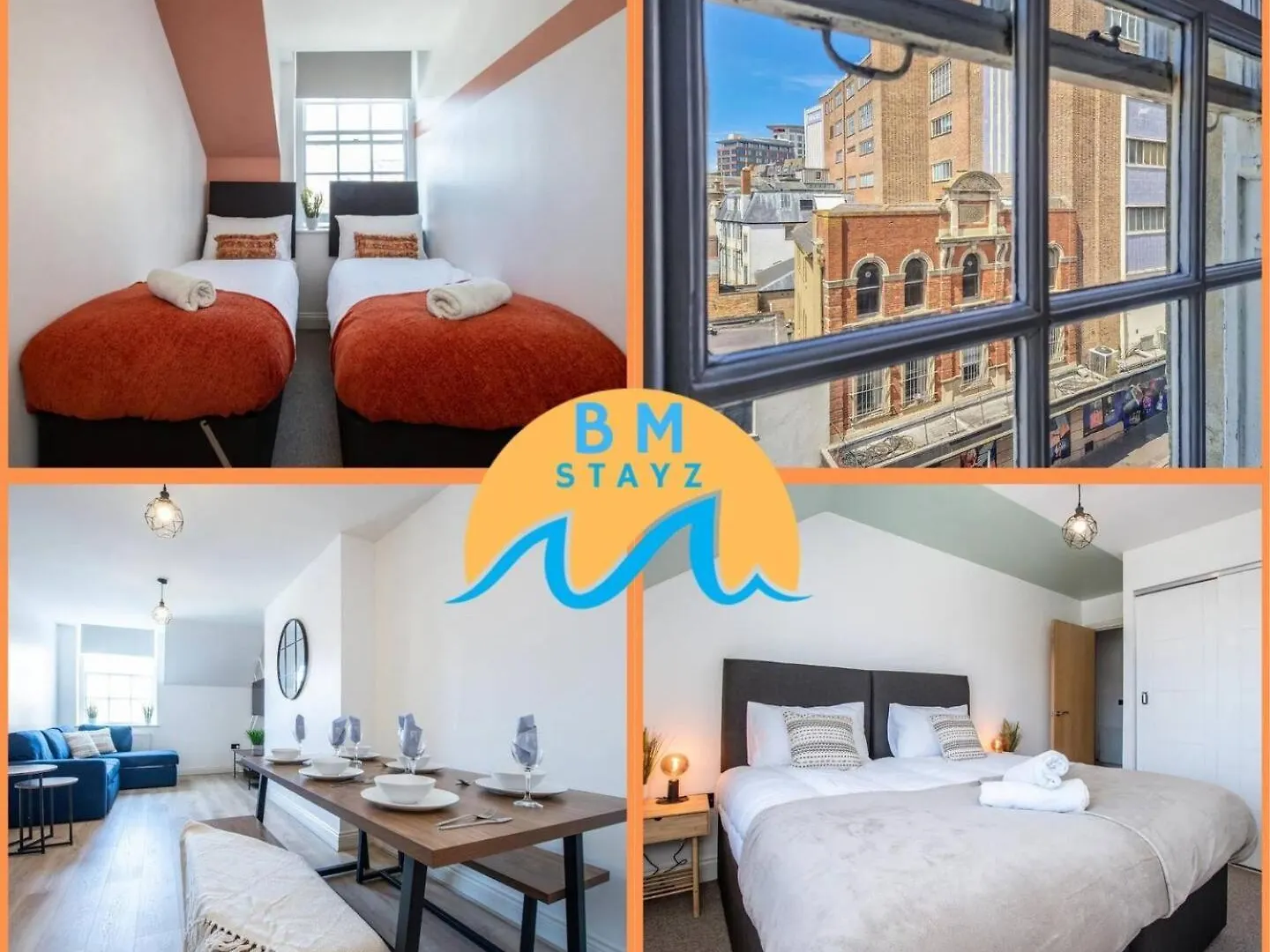 2 Bedroom Apartment In Bournemouth Town Centre, 5 Minutes Walk To The Beach, Sleeps Up To 6